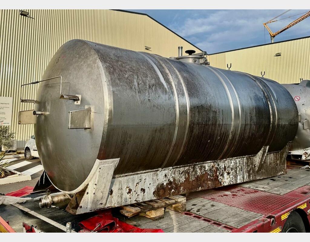 Stainless steel tank - Horizontal - Storage