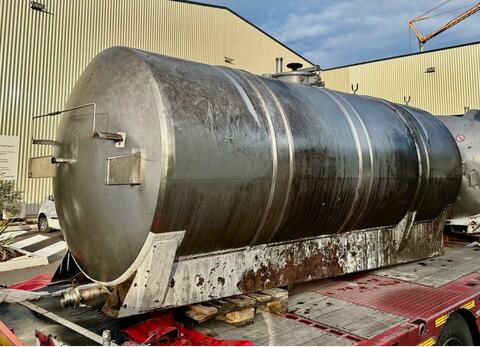 Stainless steel tank - Horizontal - Storage