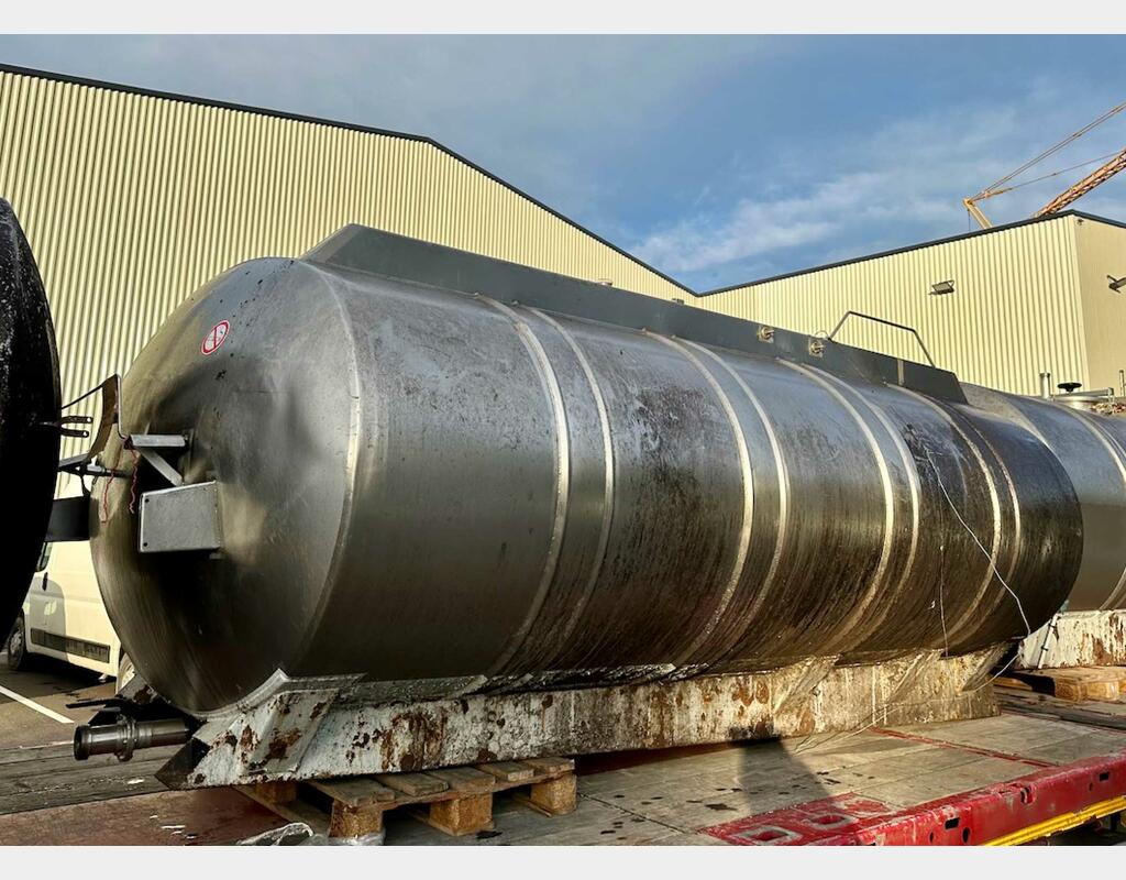 Stainless steel tank - Horizontal - Storage