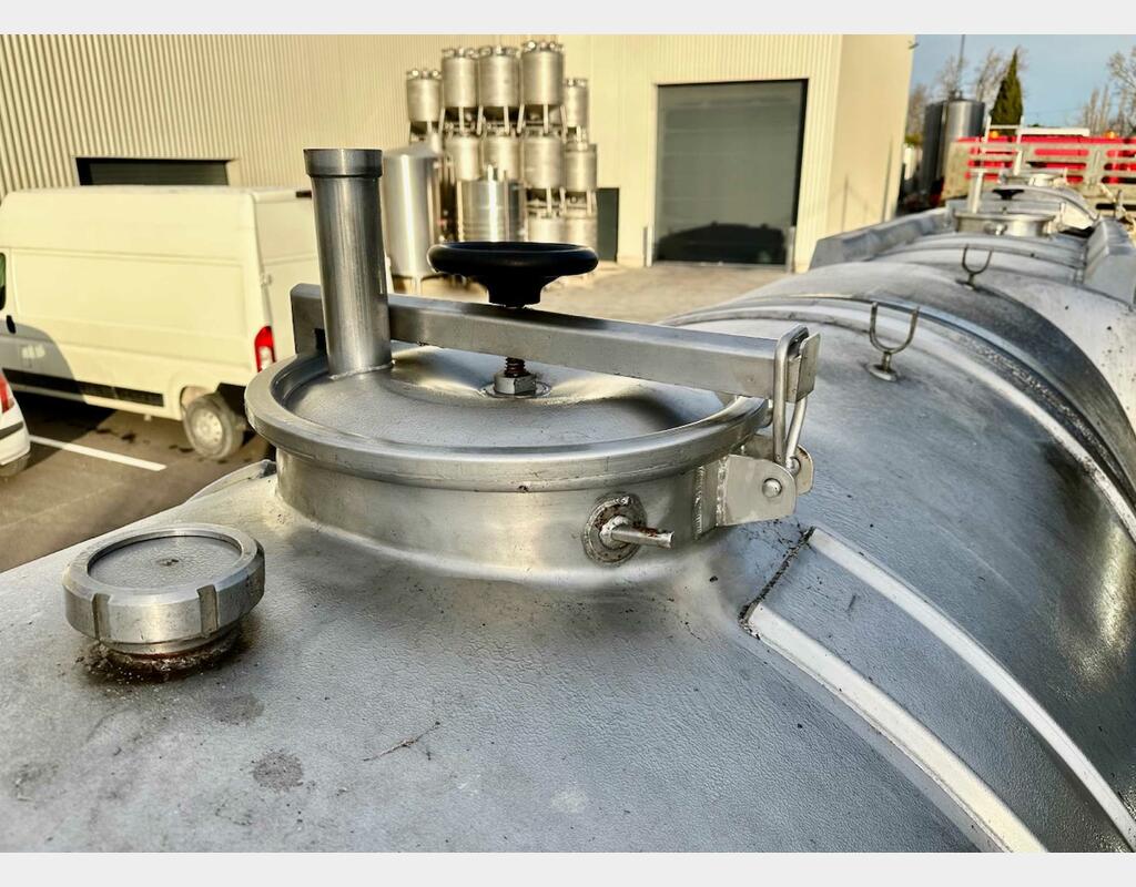 Stainless steel tank - Horizontal - Storage