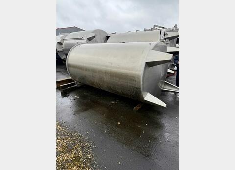 Stainless steel tank with floating top