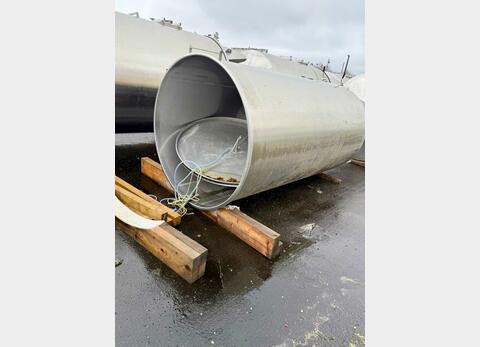 Stainless steel tank with floating top