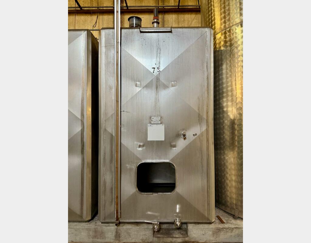 Stainless steel tank - Rectangular - Storage