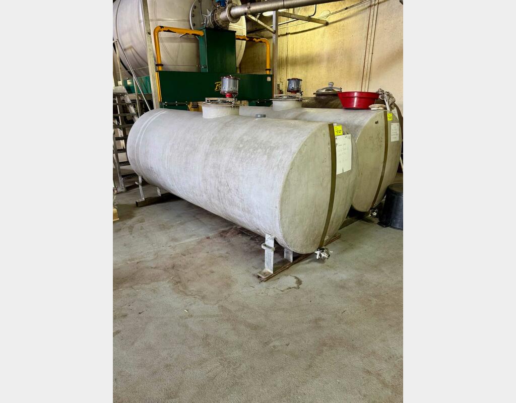 Fibre tank - Horizontal - Storage