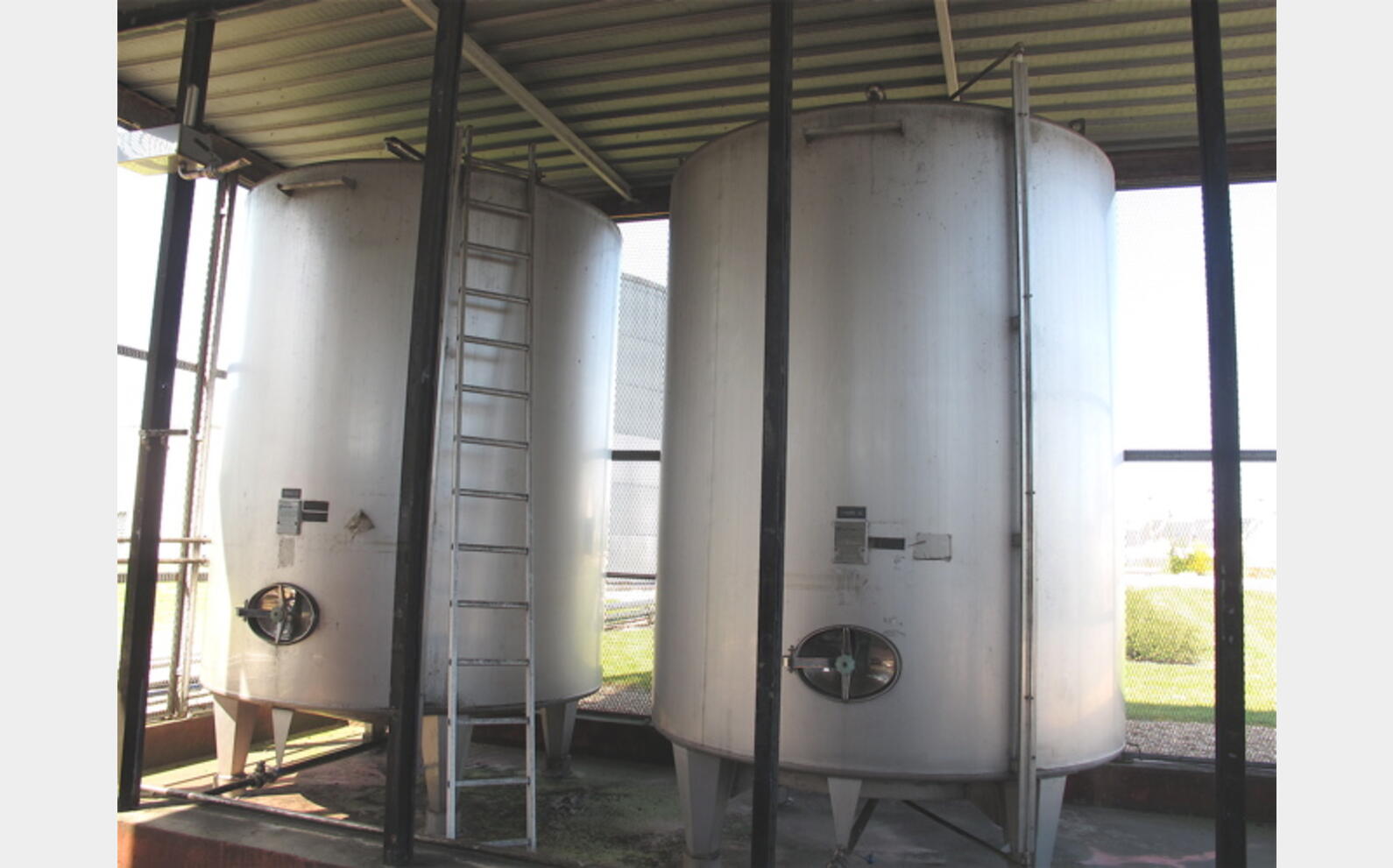 Cuve de stockage verticale - Volume : 15.000 litres