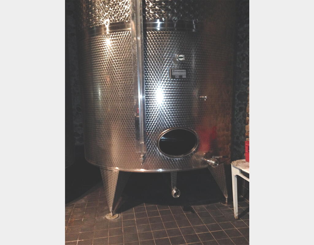 Cuve de stockage INOX - Volume : 120 hecto (12000 litres)