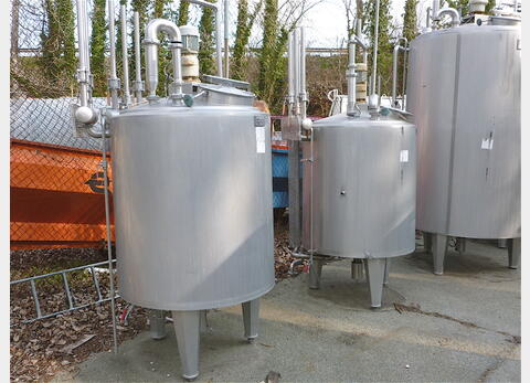 Cuve INOX de fermentation 900 litres - Marque : SASSARO TANK