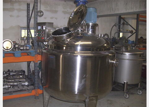 Cuve de mélange 1.000 litres - INOX 316 L