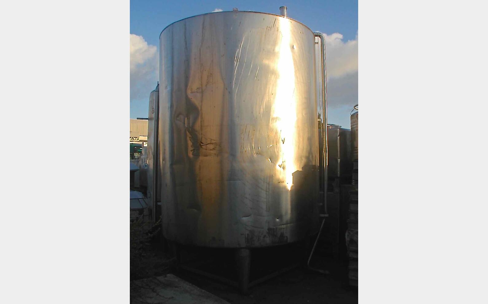 Cuve de stockage INOX Isolée - Volume : 23 000 litres