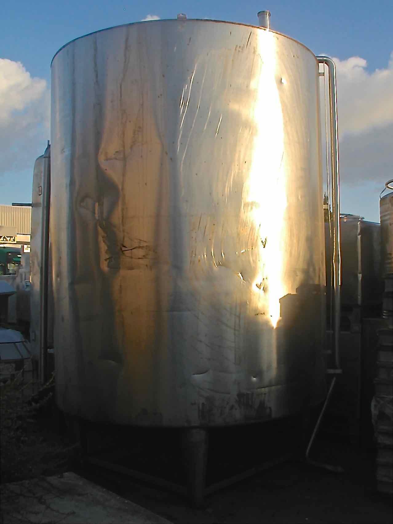 Cuve de stockage INOX Isolée - Volume : 23 000 litres