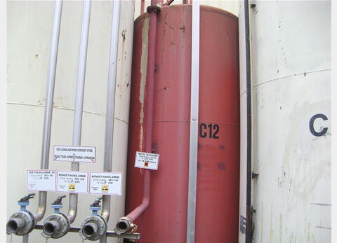 Cuve de stockage ACIER, 10000 litres - Fond bombé