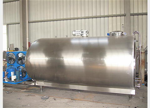 Tank à lait 5.000 litres Inox 304 - Isolé , agité avec groupe de froid